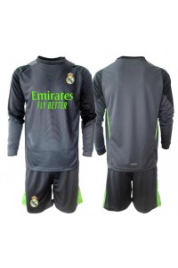Real Madrid Maalivahti Jalkapallovaatteet Lasten Kolmas peliasu 2025-26 Pitkähihainen (+ Lyhyet housut)